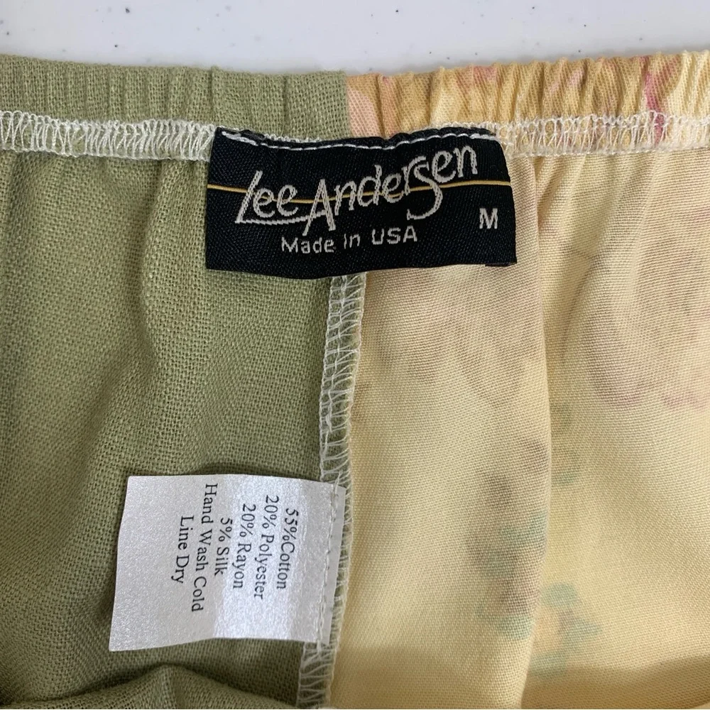 Lee Andersen Multimedia multicolor Wide legged pants-Medium - Picture 7 of 11